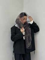 شال حریر طرحدار کد 310411 - تصویر 15