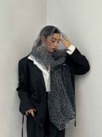 شال حریر طرحدار کد 310411 - تصویر 22