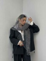 شال حریر طرحدار کد 310411 - تصویر 24
