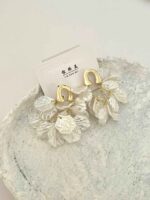 گوشواره GOLDEN FLOWERS کد 310428 - تصویر 5