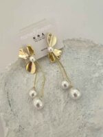 گوشواره GOLDEN FLOWERS کد 310428 - تصویر 6
