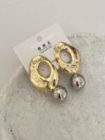 گوشواره GOLDEN FLOWERS کد 310428 - تصویر 13
