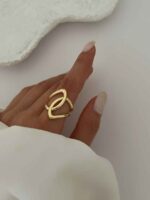 انگشتر GOLDEN کد 310429 - تصویر 4