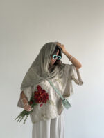 شومیز آبرنگی کد 220527 - تصویر 16