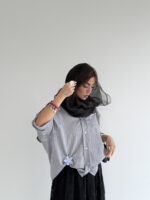 شومیز نواردار PERRY کد 220496 - تصویر 2