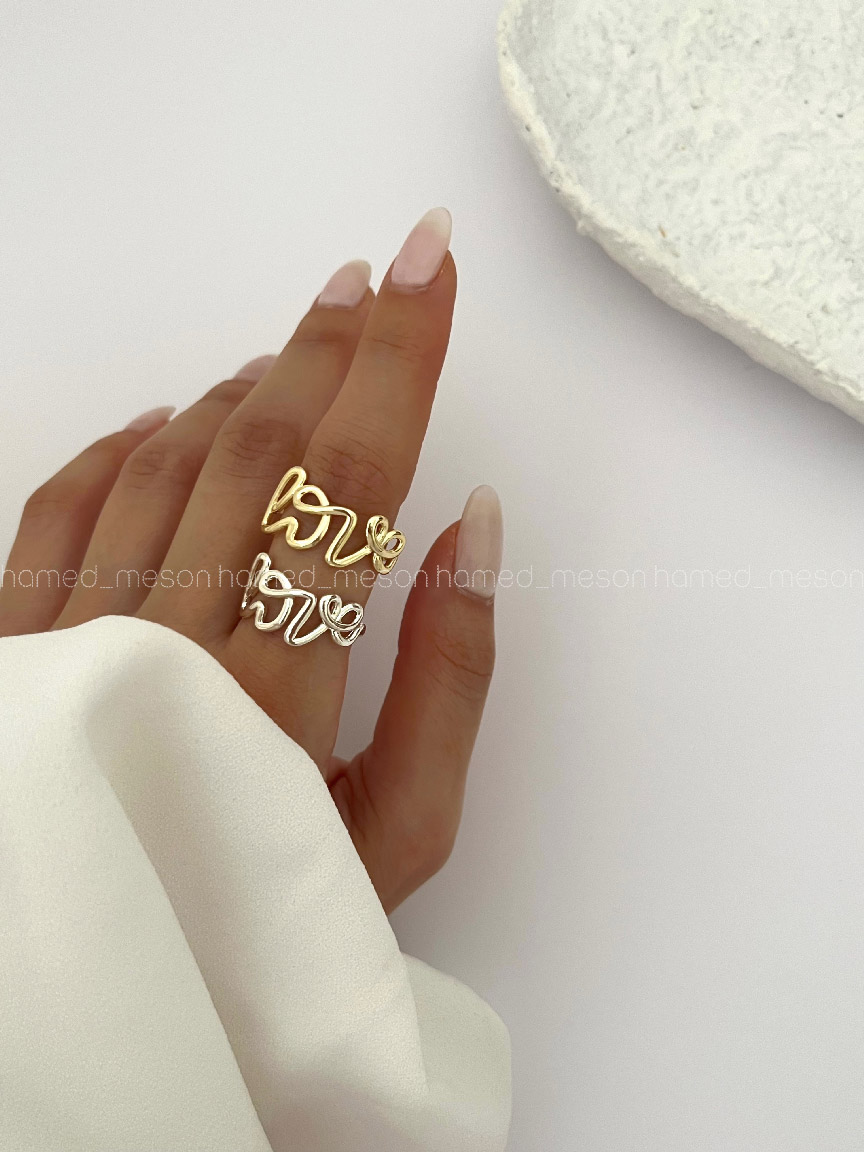BHRG6063 انگشتر مارپیچ کد 310492 - تصویر 1