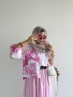 شومیز آبرنگی زیوا کد 220561 - تصویر 8