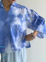 شومیز آبرنگی زیوا کد 220561 - تصویر 19