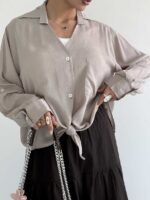 شومیز تک جیب صونا کد 220562 - تصویر 16