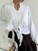 شومیز تک جیب صونا کد 220562 - تصویر 19