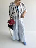 شومیز STRIPED کد 220567 - تصویر 3