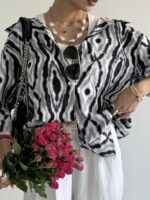 شومیز ZEBRA کد 220566 - تصویر 13