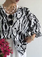 شومیز ZEBRA کد 220566 - تصویر 12