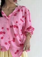 شومیز FLOWER کد 220568 - تصویر 12