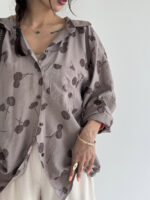 شومیز FLOWER کد 220568 - تصویر 16