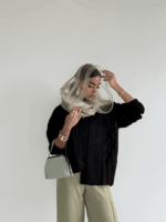شومیز PERRY نواردار کد 220577 - تصویر 17