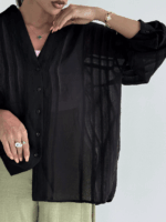 شومیز PERRY نواردار کد 220577 - تصویر 20