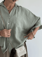 شومیز PERRY آستین کیمانو کد 220578 - تصویر 20