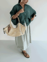شومیز PERRY آستین کیمانو کد 220578 - تصویر 3