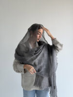 شال کنفی ZARA کد 310530 - تصویر 5