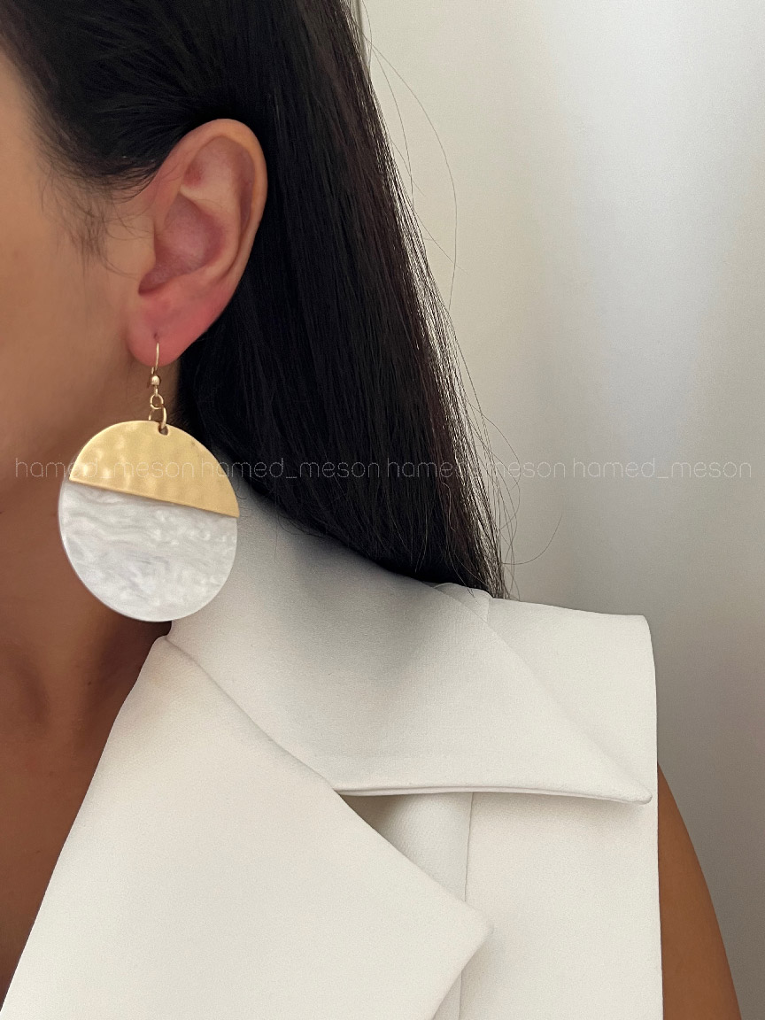 GYGV1439 گوشواره درنا کد 310615 - تصویر 1