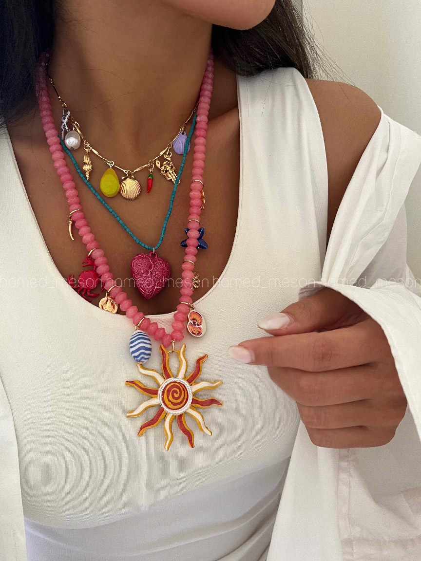 JRLG2043 گردنبند SUN کد 310571 - تصویر 1