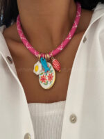 گردنبند چند رج کد 310561 - تصویر 3