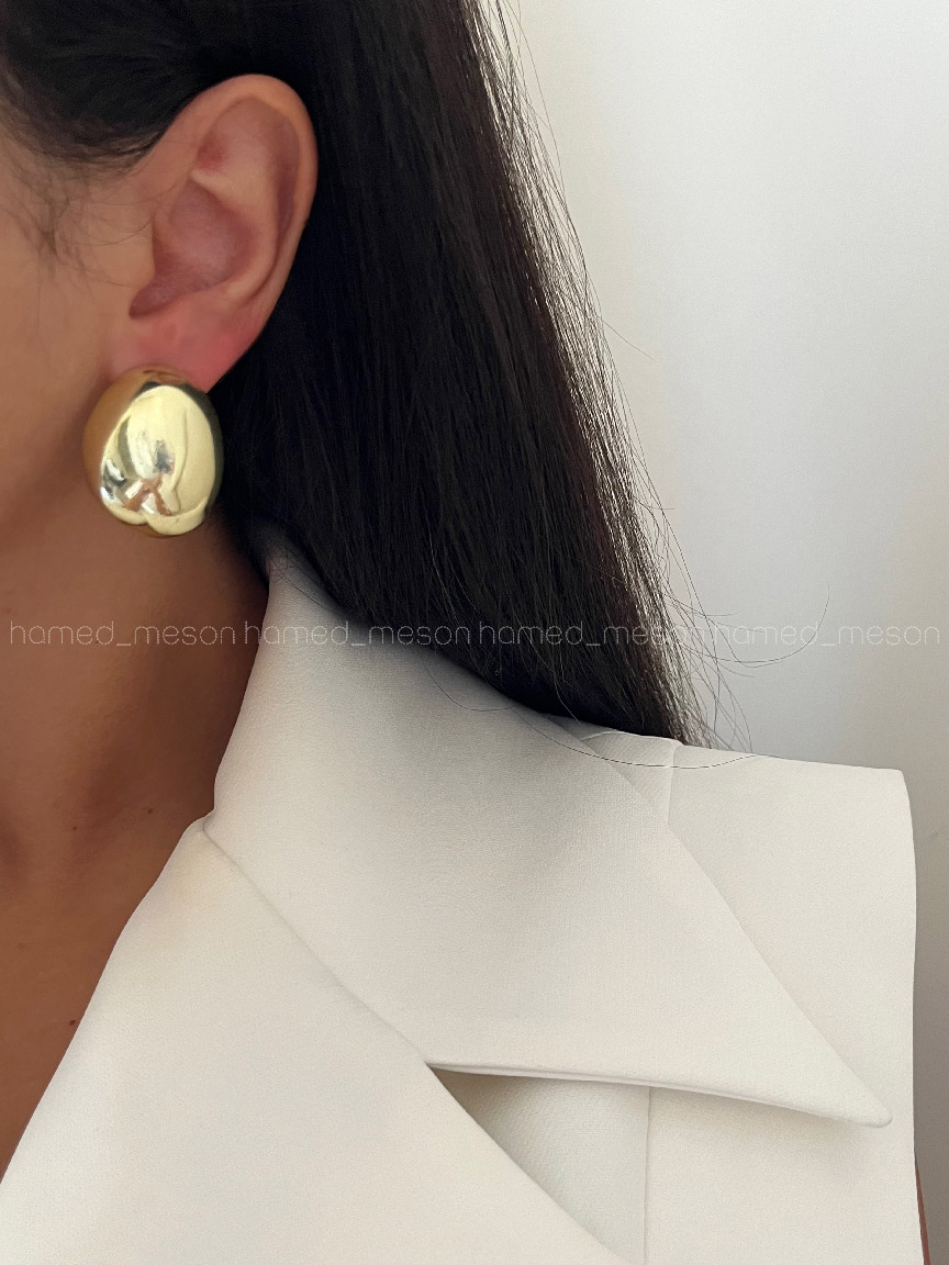 TBNP7974 گوشواره ساده کد 310577 - تصویر 1