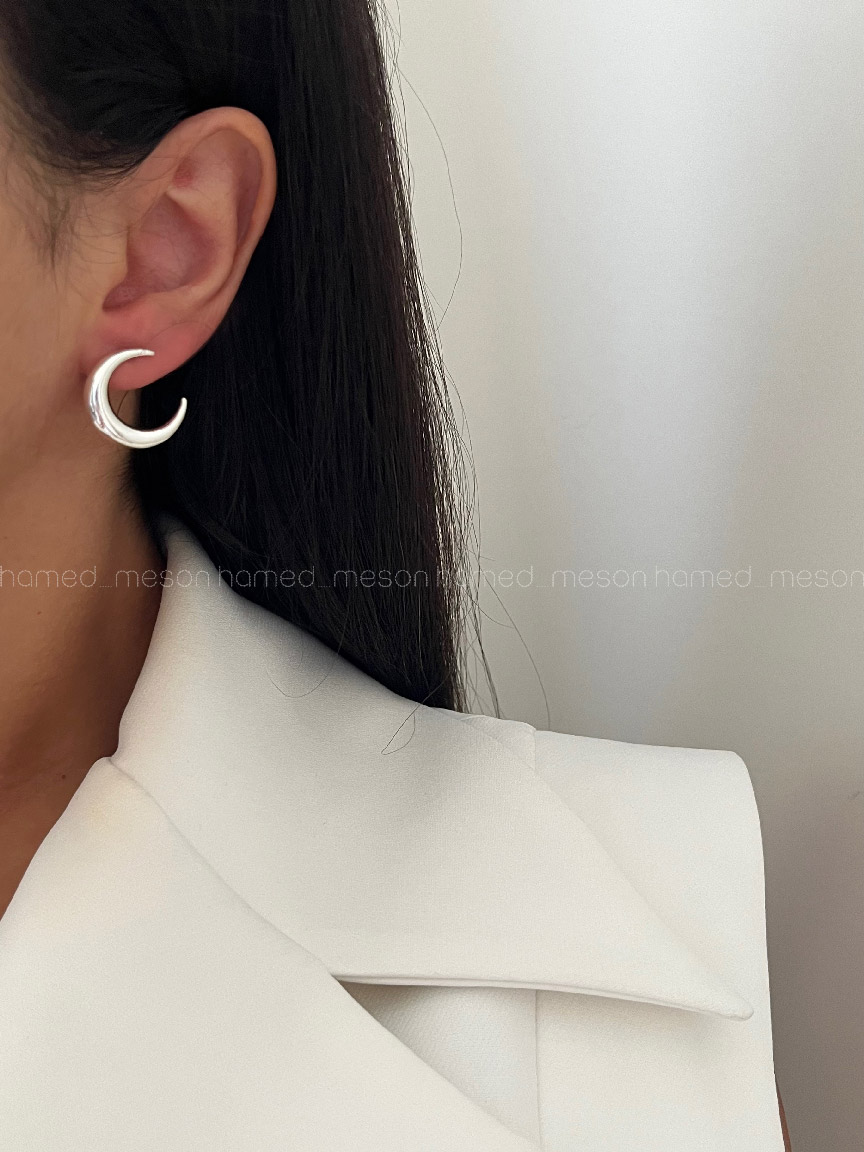 YJEE0654 گوشواره لاله ماه کد 310625 - تصویر 1