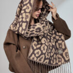 شال پلنگی ریش دار کد 310669