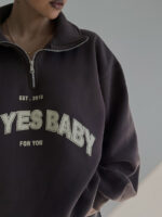 دورس نیم زیپ SAY YES BABY کد 200921 - تصویر 11