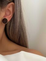گوشواره مخملی کد 310719 - تصویر 3