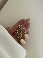 گوشواره سنگی کد 310715 - تصویر 4