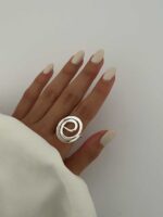 انگشتر مارپیچ کد 310695 - تصویر 2