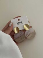 گوشواره ترکیبی الیت کد 310713 - تصویر 2
