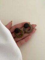 گوشواره سنگی هاله کد 310717 - تصویر 2