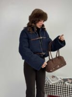 کاپشن کمربندی BOUCLE کد 201024 - تصویر 6