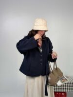 کت فوتر پشمی 3 دکمه کد 120402 - تصویر 22