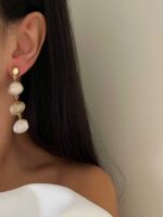 گوشواره آویزدار سنگی کد 310737