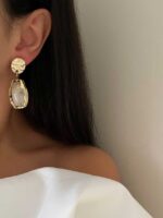 گوشواره تک سنگ کد 310710