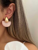 گوشواره مینا کاری کد 310828
