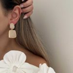 گوشواره 2 تیکه مینا کاری کد 310837
