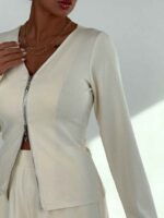 ست بلوز و شلوار OYSHO کبریتی کد 160880 - تصویر 15