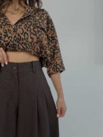 شلوار پارچه ای بگ کد 102203 - تصویر 7