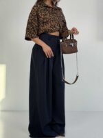 شلوار پارچه ای بگ کد 102203 - تصویر 8