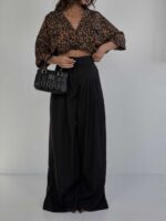 شلوار پارچه ای بگ کد 102203 - تصویر 11