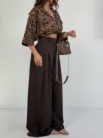 شلوار پارچه ای بگ کد 102203 - تصویر 15