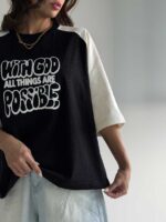 تیشرت WITH GOD کد 180590 - تصویر 3