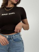 تیشرت کراپ BAD GIRL کد 180593 - تصویر 10