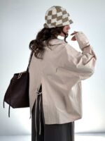 شومیز لینن پشت چاک کد 220631